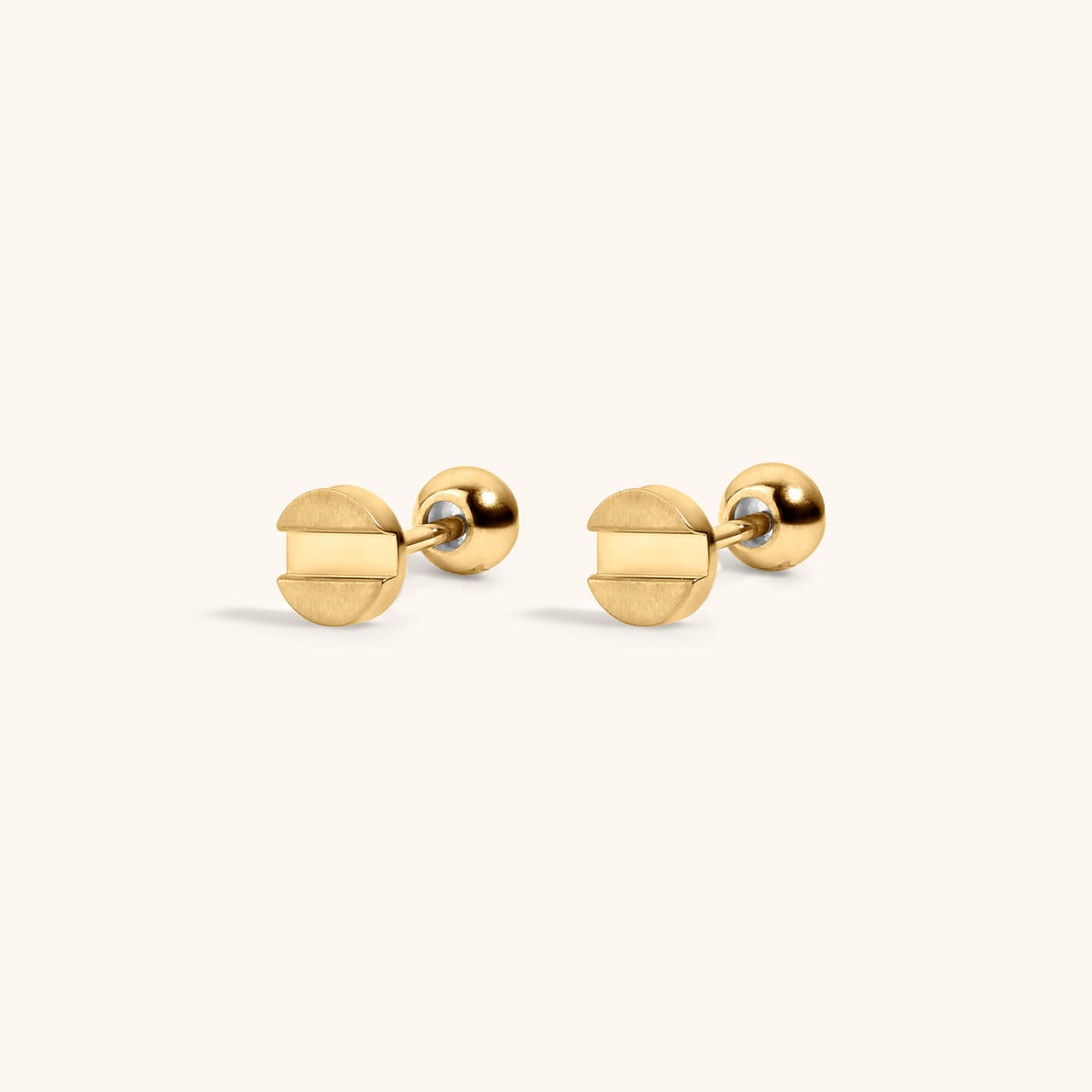 Bolt Studs in Titanium (Gold)