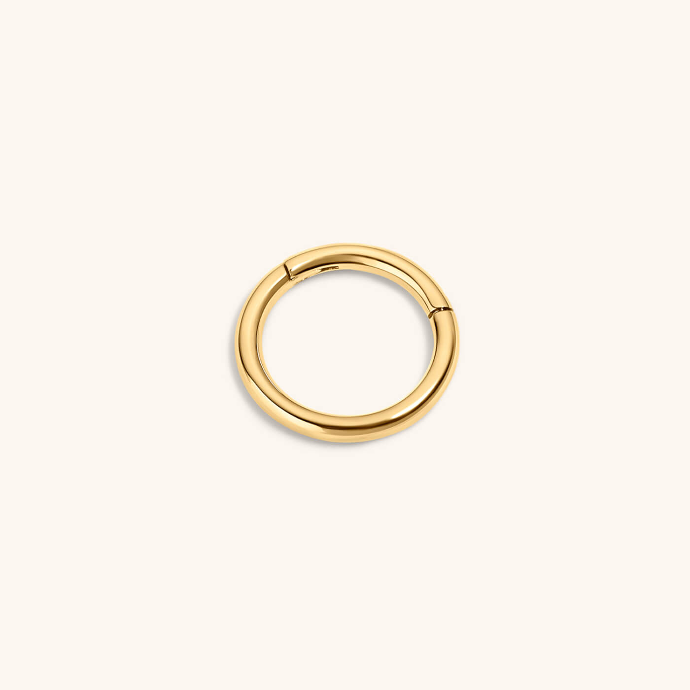 Classic Cartilage Hoop (Titanium - Gold)