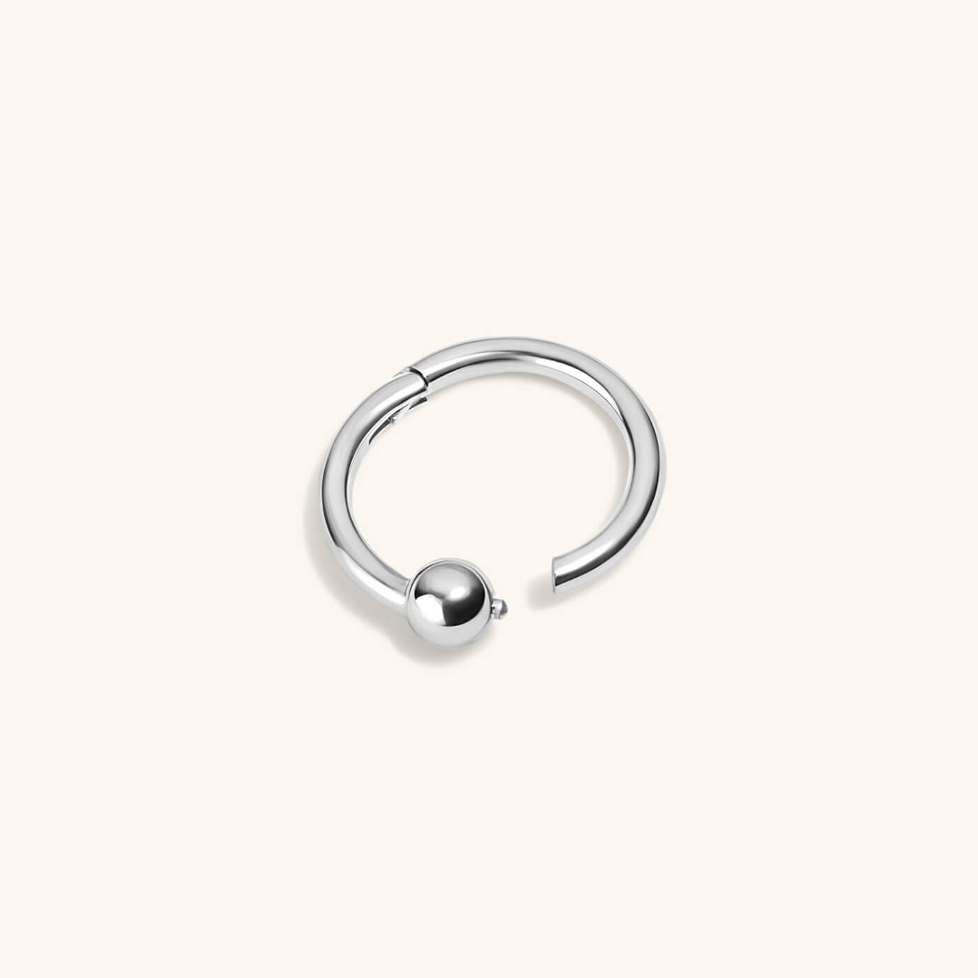 Orbital Cartilage Hoop (Titanium - Silver)