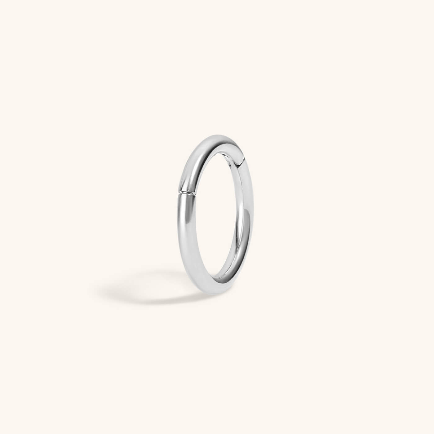 Classic Cartilage Hoop (Titanium - Silver)