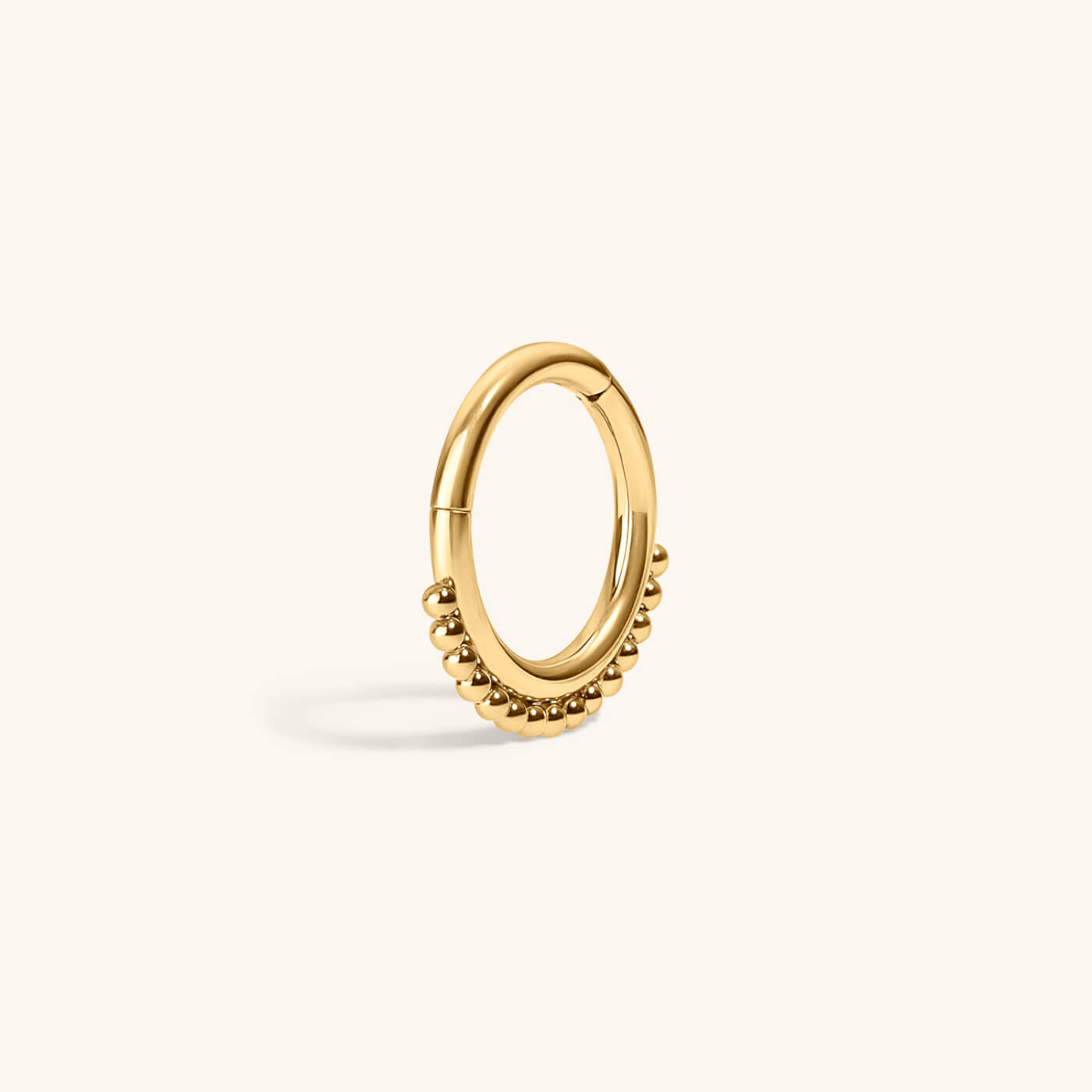 Goddess Cartilage Hoop (Titanium - Gold)