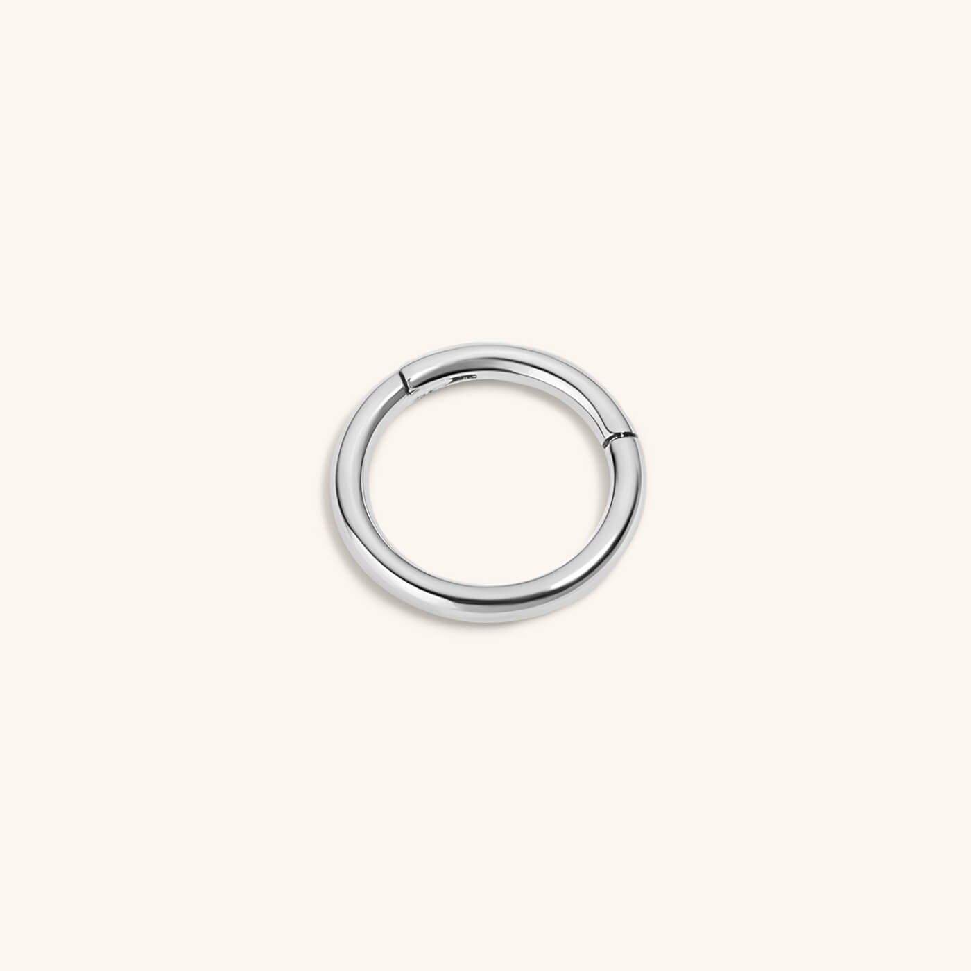 Classic Cartilage Hoop (Titanium - Silver)