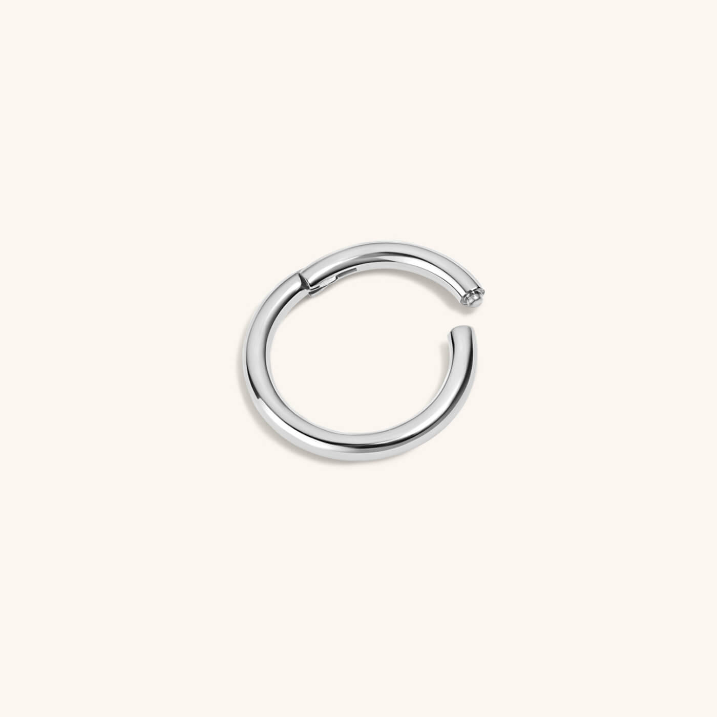 Classic Cartilage Hoop (Titanium - Silver)