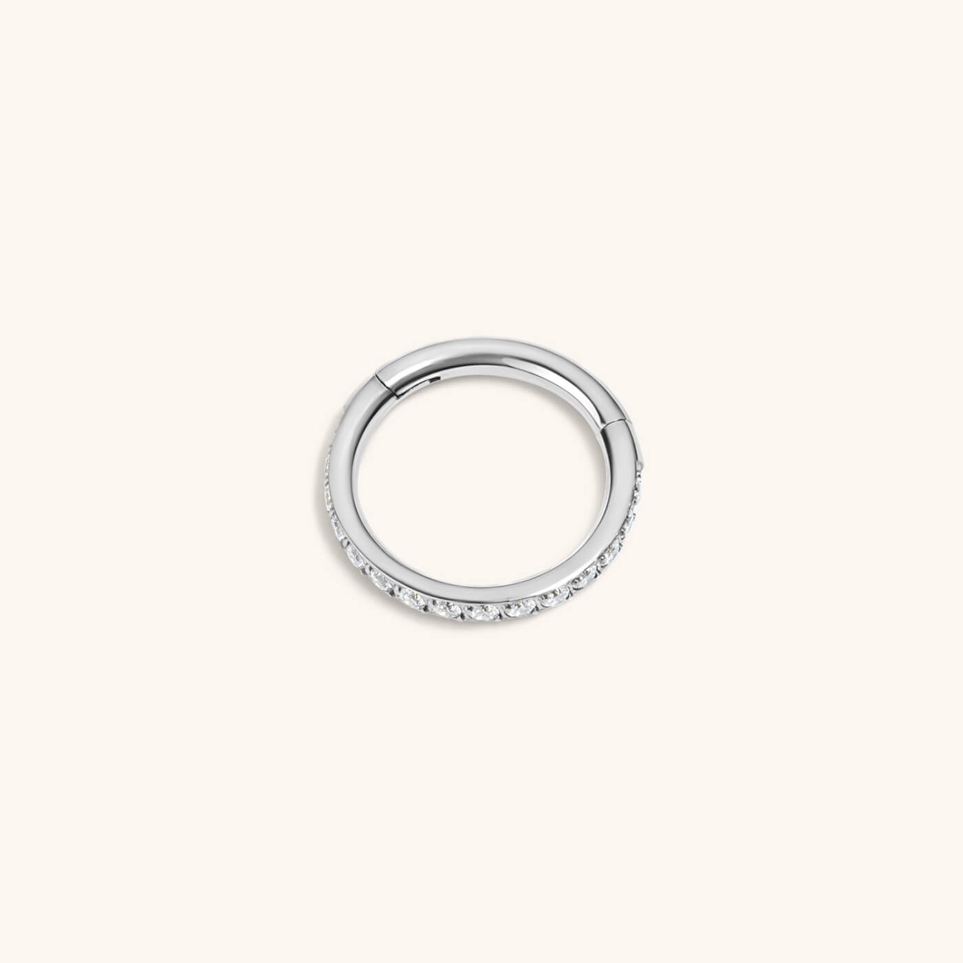 Eternity Cartilage Hoop (Titanium - Silver)