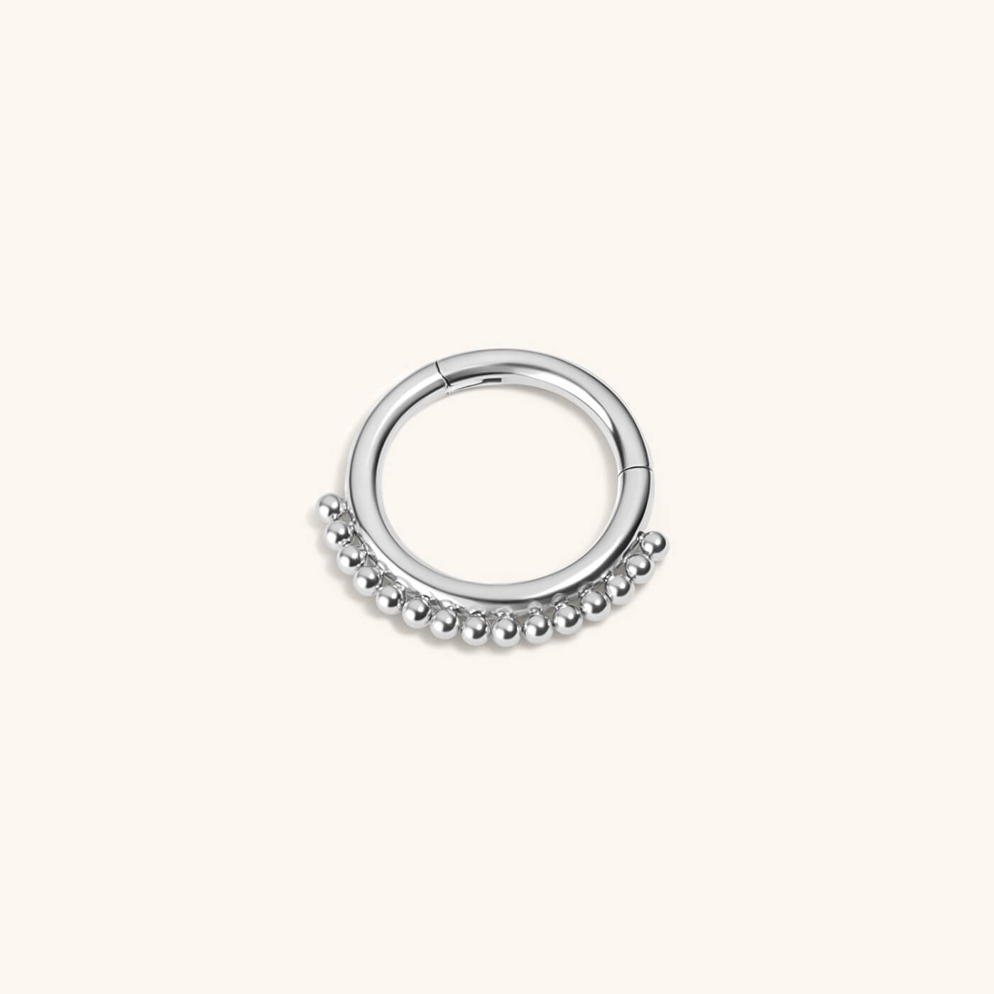 Goddess Cartilage Hoop (Titanium - Silver)