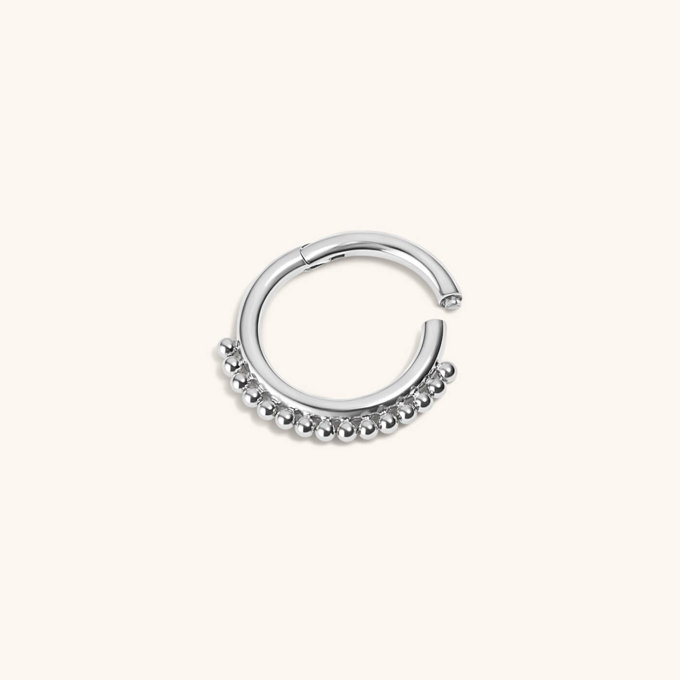 Goddess Cartilage Hoop (Titanium - Silver)