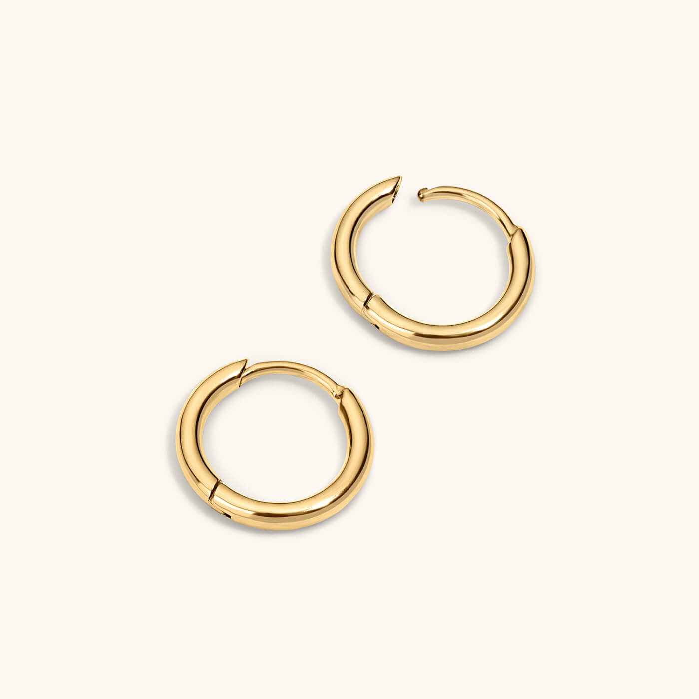 Classic Huggie Hoops (Gold)