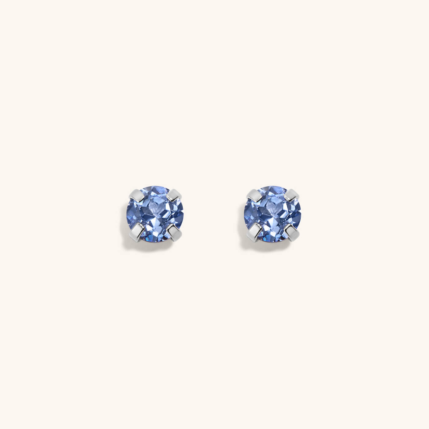 Sapphire Nap Earrings (Silver)