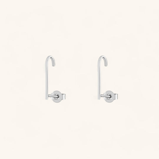 Classic Hook Earrings in Sterling Silver