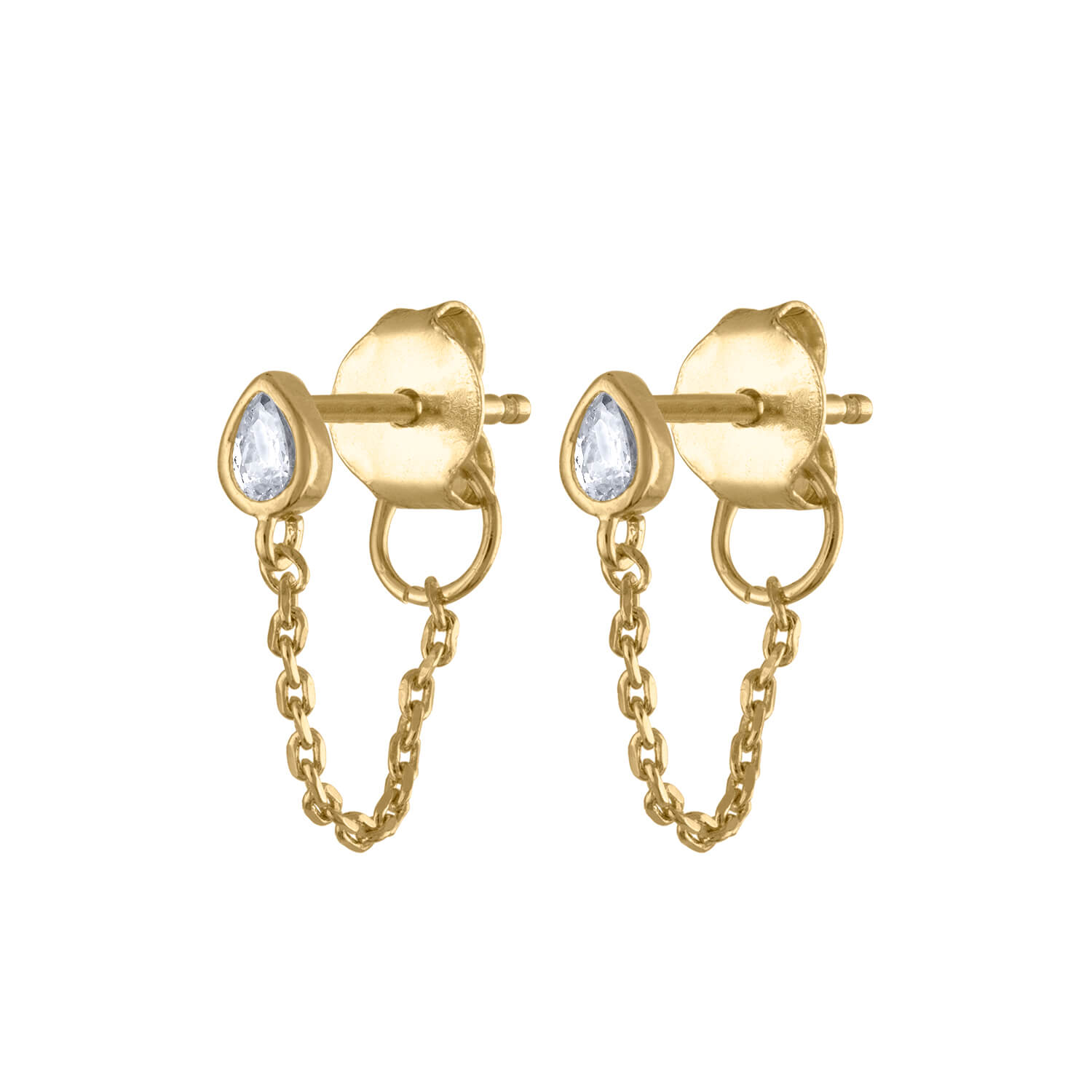 Thatch Colette Pearl Hoop Earrings - Gold | Garmentory