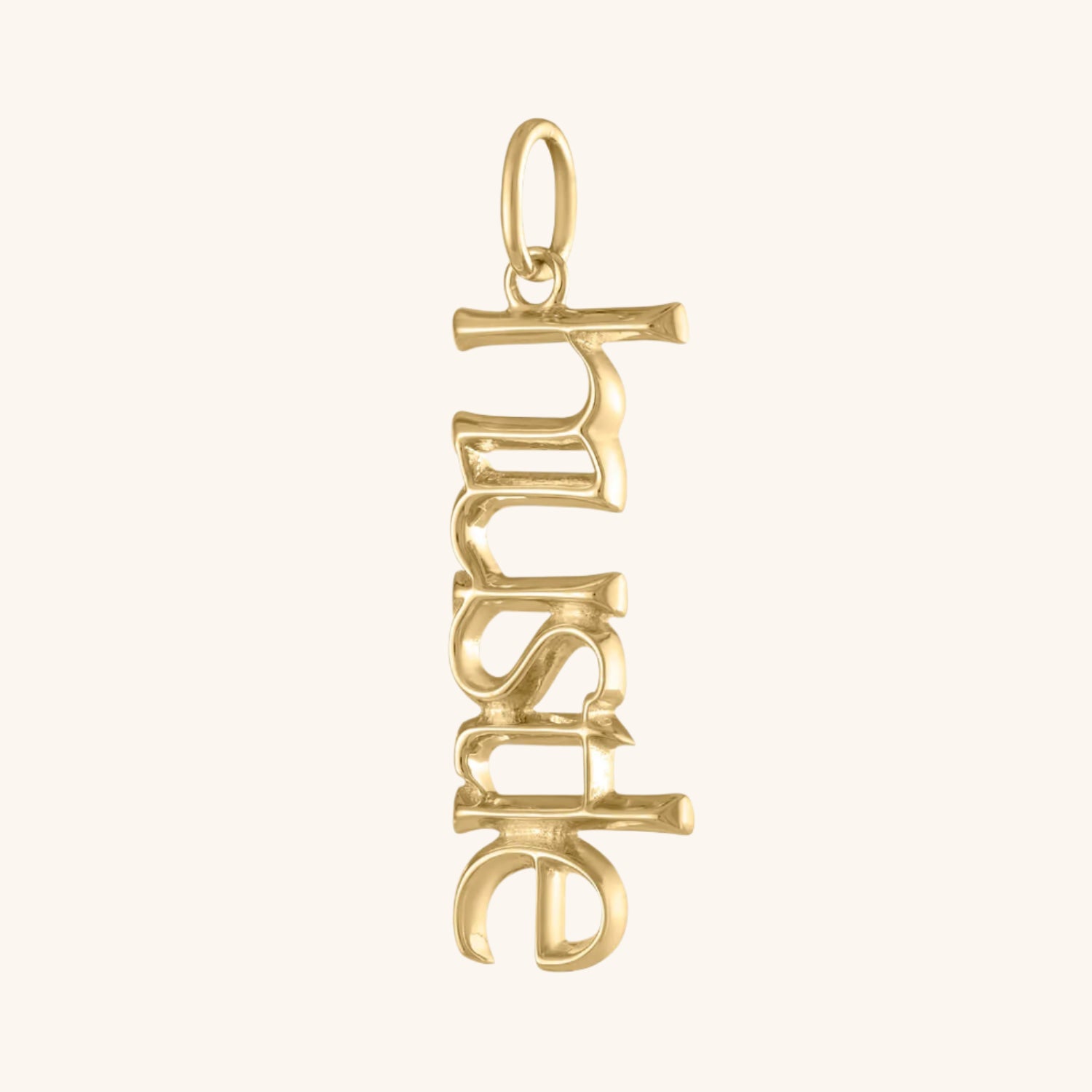 Hustle Charm (Gold Vermeil)