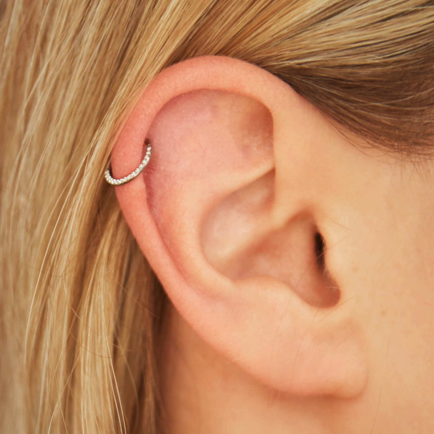 Buy Little Cartilage Hoop Earrings Set of 3 14K Gold Fill 22 Online in  India  Etsy